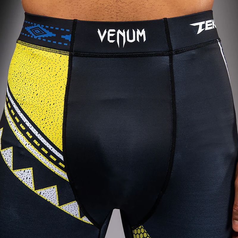 Pánske tréningové legíny Venum x TEKKEN 8 King Spats black/yellow 5