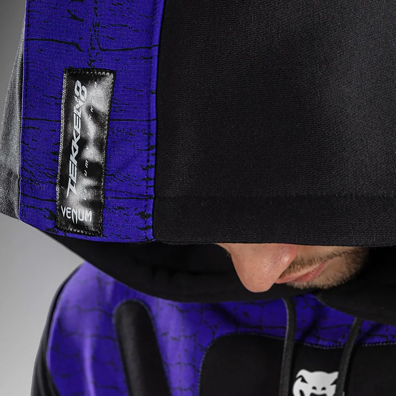 Pánska mikina Venum x TEKKEN 8 Kazuya Pullover Hoodie black/purple 5
