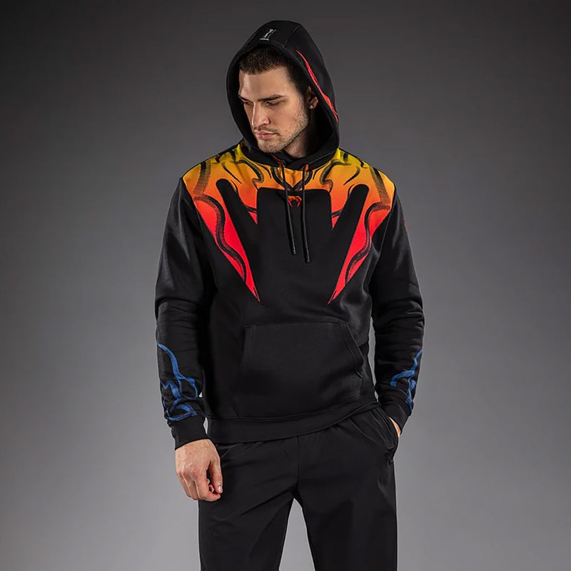 Pánska mikina Venum x TEKKEN 8 Yoshimitsu Pullover Hoodie black/orange 3