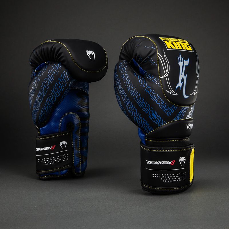 Boxerské rukavice Venum x TEKKEN 8 King Boxing black/yellow 2