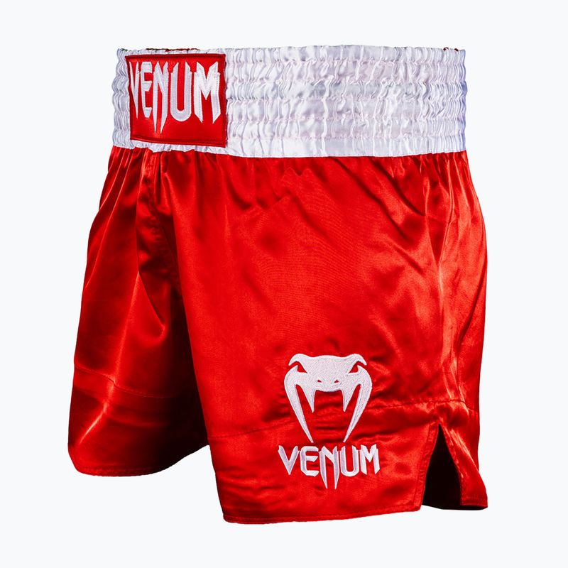 Pánske tréningové šortky Venum Classic Muay Thai red 3