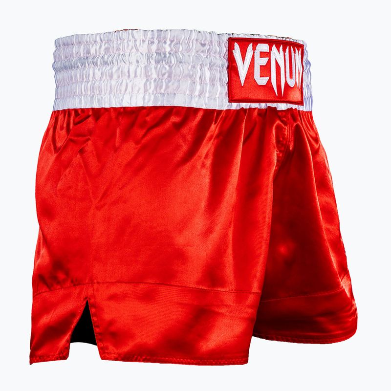Pánske tréningové šortky Venum Classic Muay Thai red 4