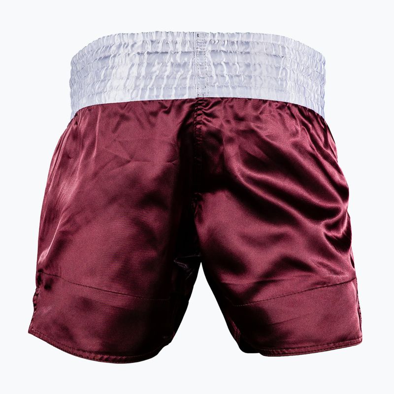 Pánske tréningové šortky Venum Classic Muay Thai burgundy 2