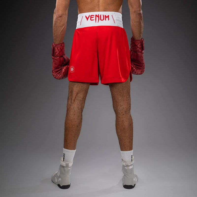 Pánske tréningové šortky Venum Classic Boxing fire red 3