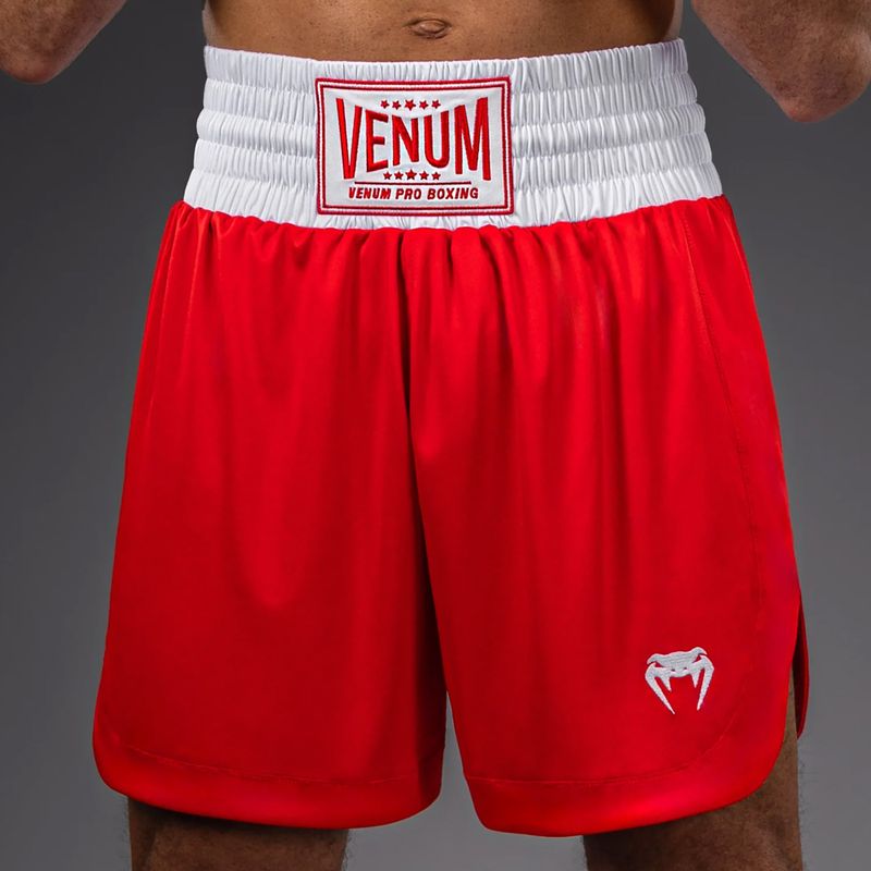 Pánske tréningové šortky Venum Classic Boxing fire red 6
