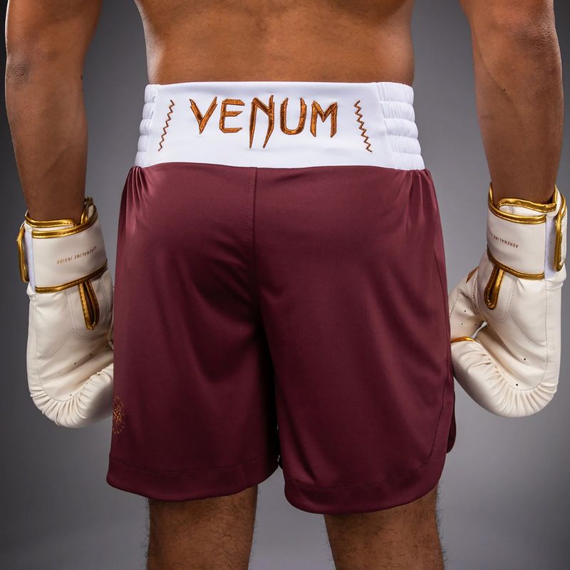 Pánske tréningové šortky Venum Classic Boxing burgundy 6