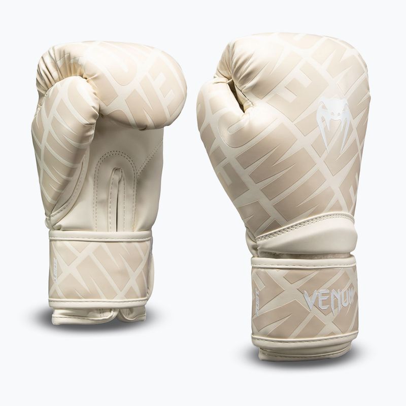 Boxerské rukavice Venum Contender 1.5 XT 3D Boxing cream 2