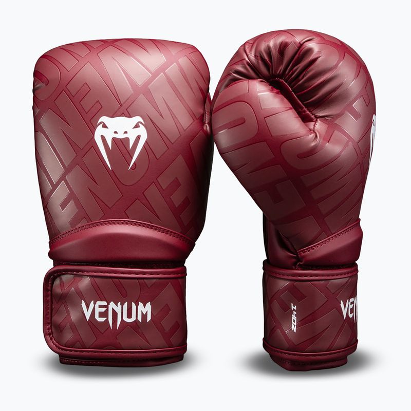 Boxerské rukavice Venum Contender 1.5 XT 3D Boxing dark red 2