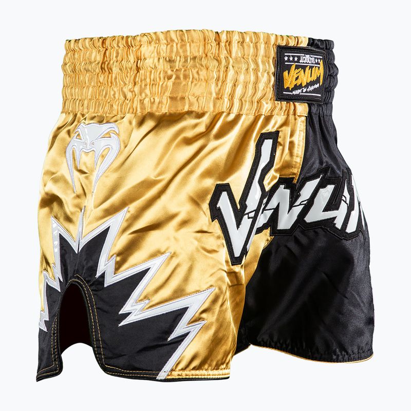 Pánske tréningové šortky Venum Inferno 2.0 Muay Thai black/gold 3
