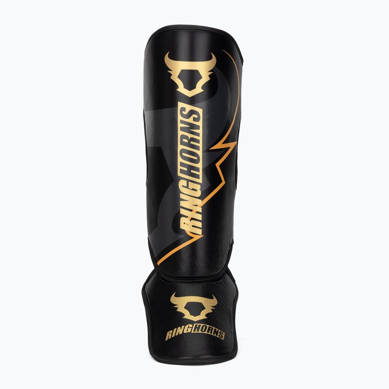 Chrániče holení a chodidiel Venum Ringhorns Charger Shin black/gold 4