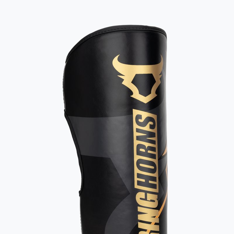 Chrániče holení a chodidiel Venum Ringhorns Charger Shin black/gold 6