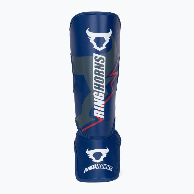 Chrániče holení a chodidiel Venum Ringhorns Charger Shin navy blue/red 4