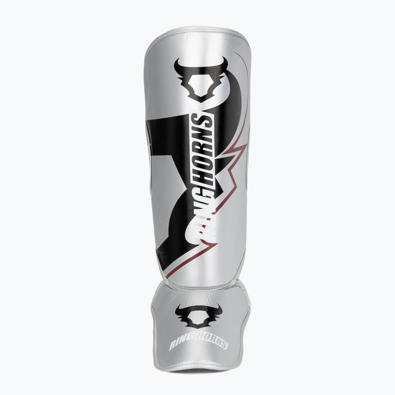 Chrániče holení a chodidiel Venum Ringhorns Charger Shin silver/black 4