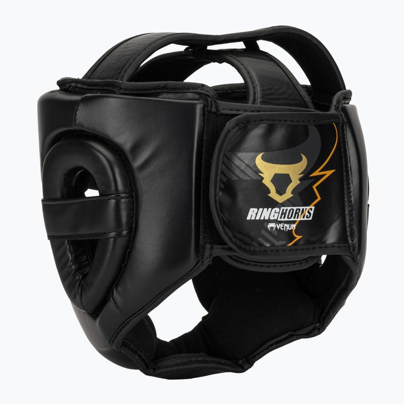 Boxerská prilba Venum Ringhorns Charger Headgear black/gold 3