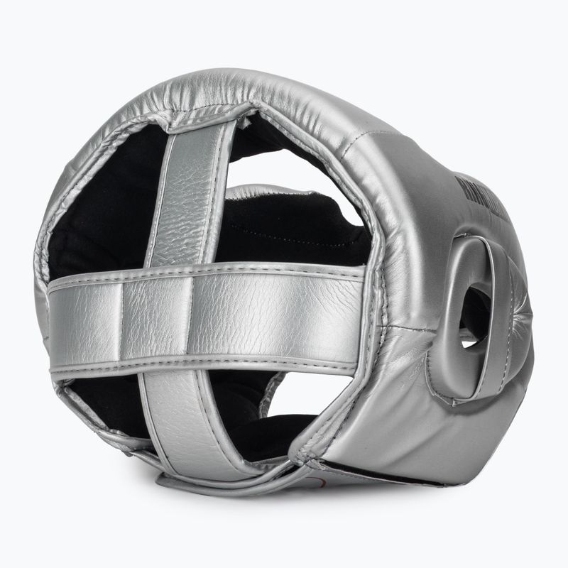 Boxerská prilba Venum Ringhorns Charger Headgear silver/black 6