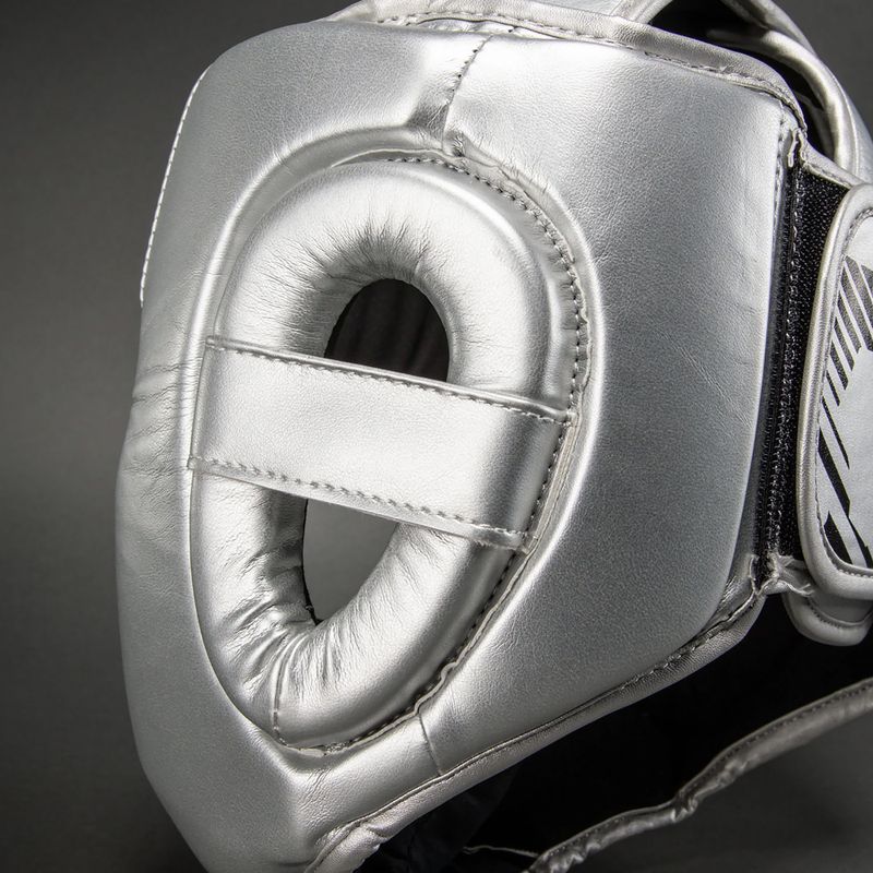 Boxerská prilba Venum Ringhorns Charger Headgear silver/black 6