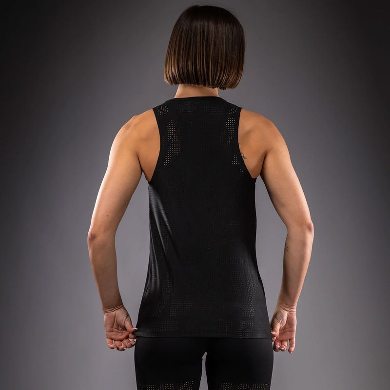 Dámske tričko Venum Lazer Dry Tech black/yellow 3