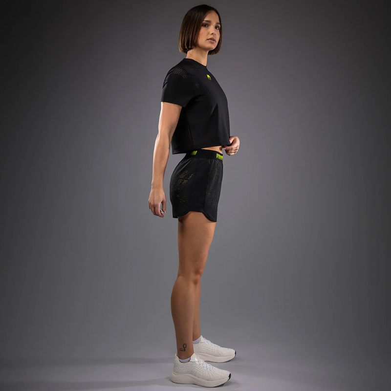 Dámske tréningové šortky Venum Lazer black/yellow 2