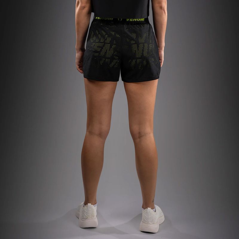 Dámske tréningové šortky Venum Lazer black/yellow 3