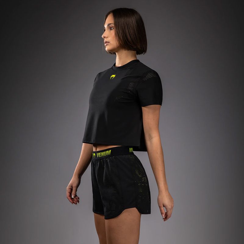 Dámske tréningové šortky Venum Lazer black/yellow 4