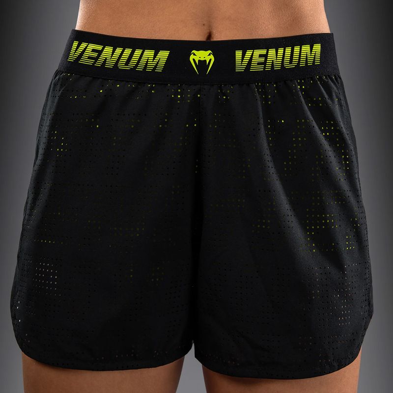 Dámske tréningové šortky Venum Lazer black/yellow 5