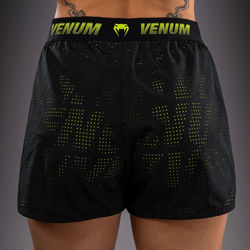 Dámske tréningové šortky Venum Lazer black/yellow 6