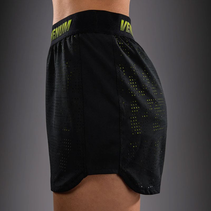 Dámske tréningové šortky Venum Lazer black/yellow 7