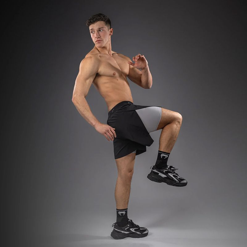 Pánske tréningové šortky Venum Lazer black/grey 11