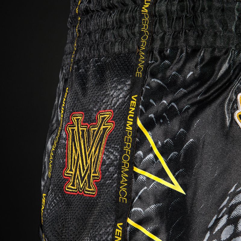 Pánske tréningové šortky Venum Matupa Muay Thai black/grey/gold 5