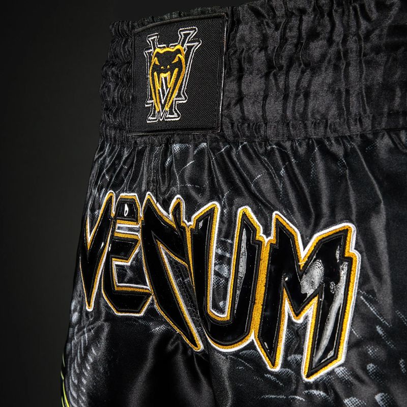 Pánske tréningové šortky Venum Matupa Muay Thai black/grey/gold 6
