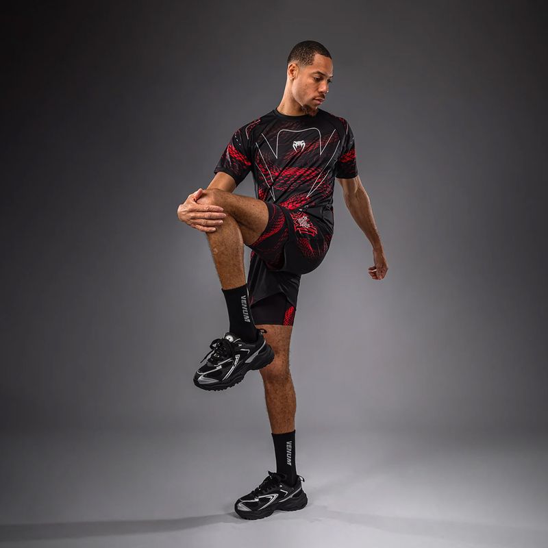 Pánske tréningové šortky Venum Matupa Training black/red/silver 2