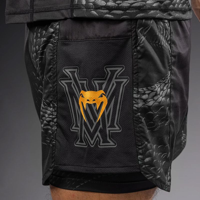 Pánske tréningové šortky Venum Matupa Training black/grey/gold 5