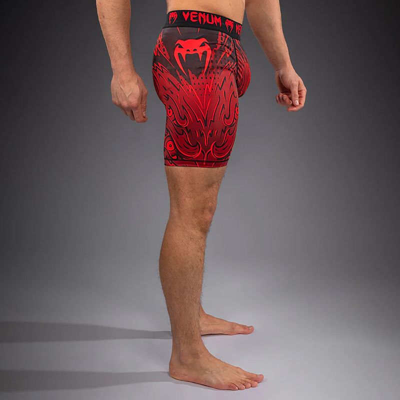 Pánske tréningové šortky Venum Wolf Attack Vale Tudo Shorts black/red 5