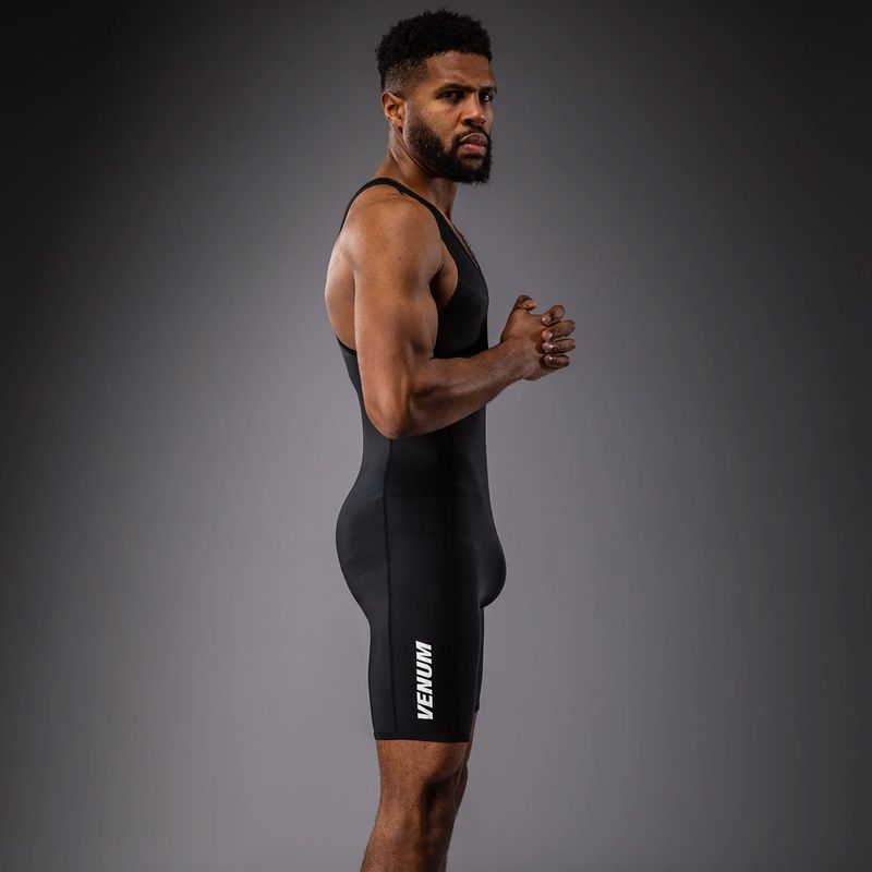 Pánska kombinéza Venum Challenger Wrestling Singlet black 4