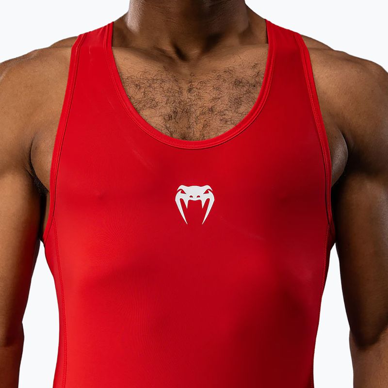 Pánska kombinéza Venum Challenger Wrestling Singlet red 5