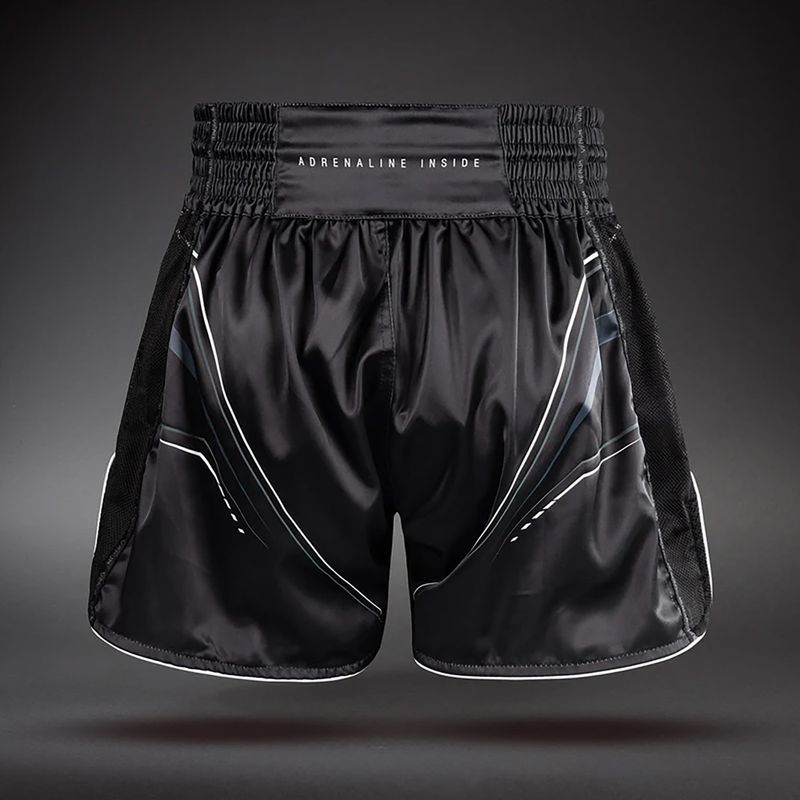 Pánske tréninkové šortky Venum Streamline Muay Thai black/white 2
