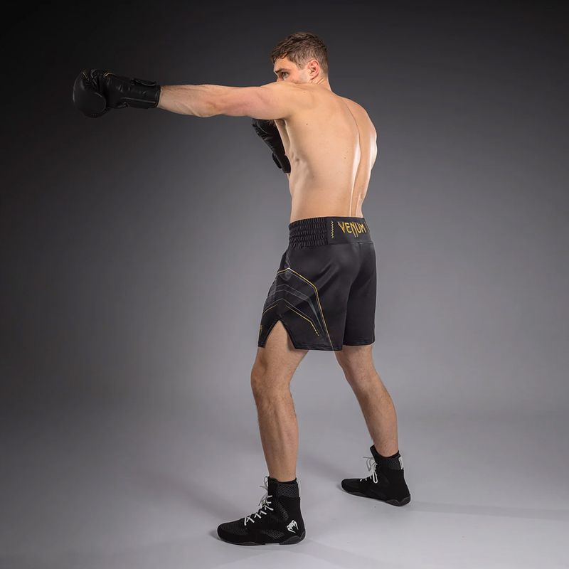 Pánske boxerské šortky Venum Streamline Boxing black/gold 4