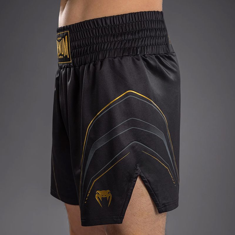 Pánske boxerské šortky Venum Streamline Boxing black/gold 5