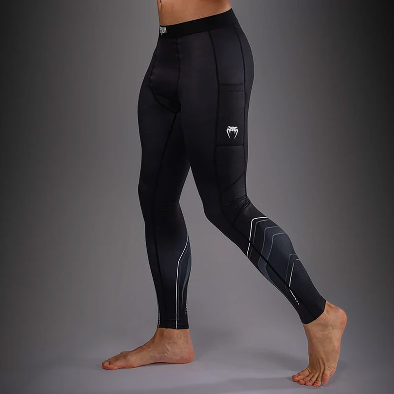 Pánske tréningové legíny Venum Streamline Spats black/white 5