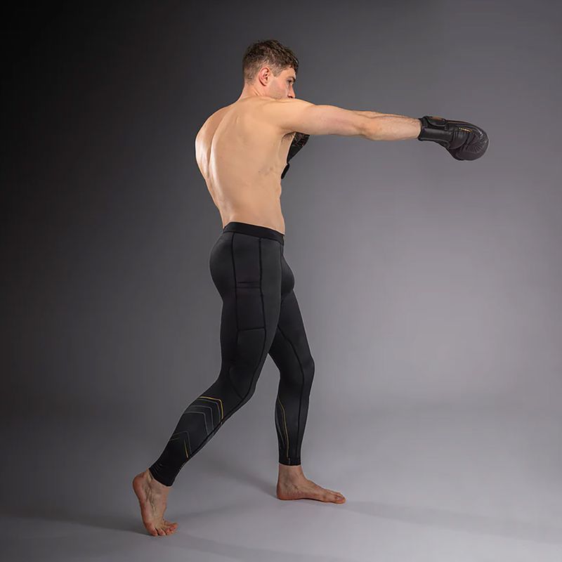 Pánske tréningové legíny Venum Streamline Spats black/gold 2