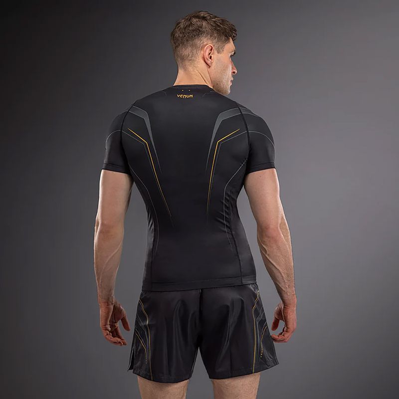 Pánsky rashguard Venum Streamline black/gold 2
