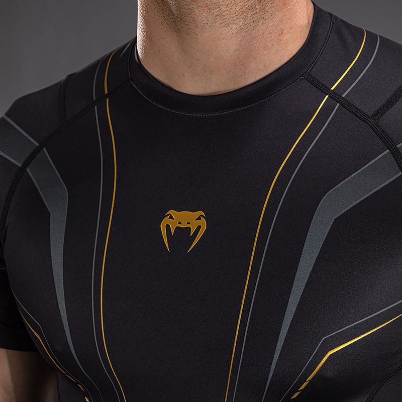 Pánsky rashguard Venum Streamline black/gold 5