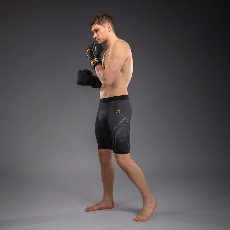Pánske tréninkové šortky Venum Streamline Vale Tudo black/gold 4