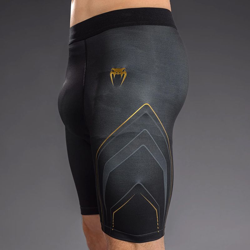 Pánske tréninkové šortky Venum Streamline Vale Tudo black/gold 5
