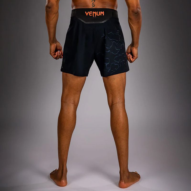 Pánske tréninkové šortky Venum Thunder Dragon Black/Grey/Copper 3
