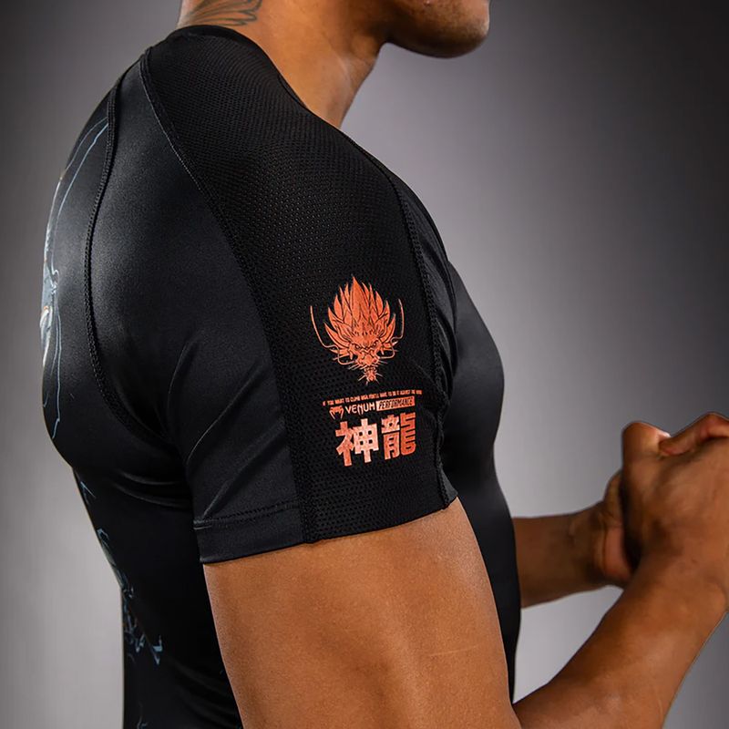 Pánsky rashguard Venum Thunder Dragon black/grey/copper 8