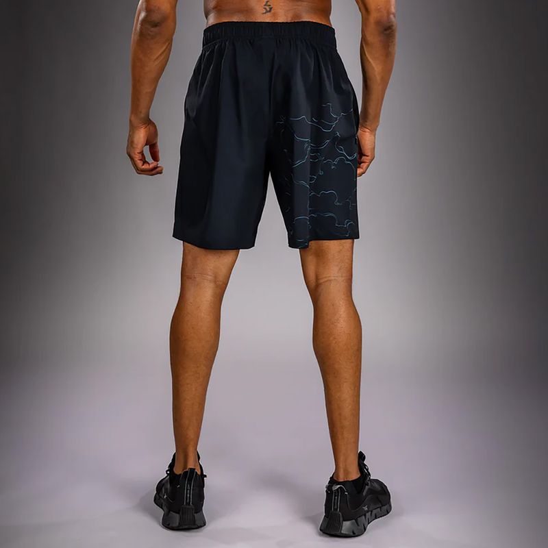 Pánske tréninkové šortky Venum Thunder Dragon Training Black/Grey/Copper 3