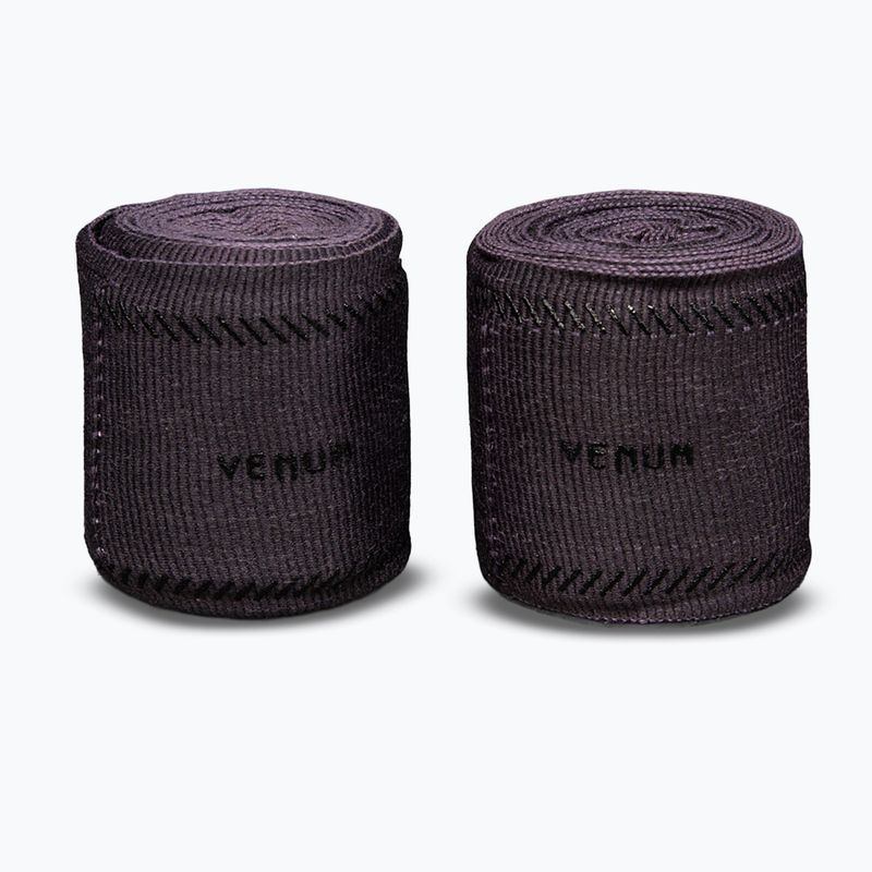 Boxerské bandáže Venum Impact Evo 400 cm dark purple 2