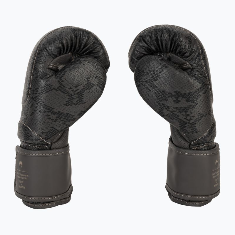 Boxerské rukavice Venum Impact Evo Scales Boxing dark grey 4