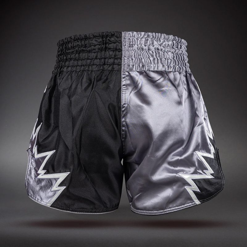 Tréningové šortky Venum Inferno 2.0 Muay Thai Grey / Black 2